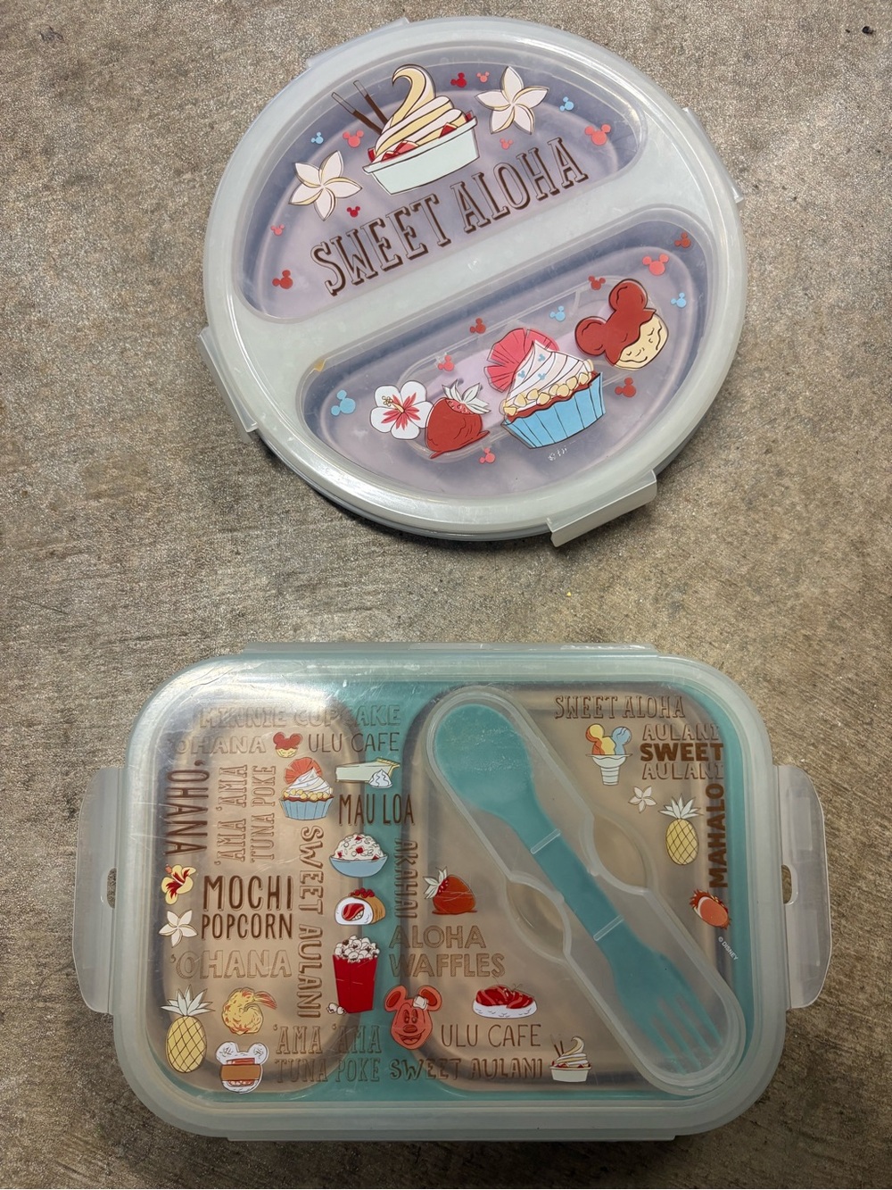 Disney aulani Sweet Aloha Kids Snack Box - Blue/Turquoise